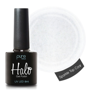 Halo Gelpolish Sparkle Top Coat (Non Wipe) 8 ml