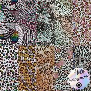 Halo Create - Foil - Laser Leopard Print