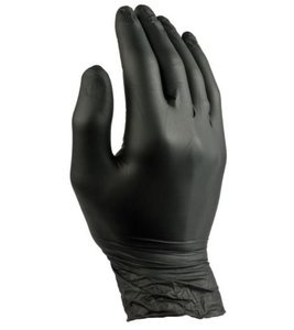 Nitril Black Gloves Maat S 100st