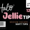 Halo Jellie Tips - Medium Square - 120 mixed sizes