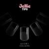 Halo Jellie Tips - Short Square - 120 mixed sizes