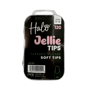 Halo Jellie Tips - Tappered Square - 120 mixed sizes