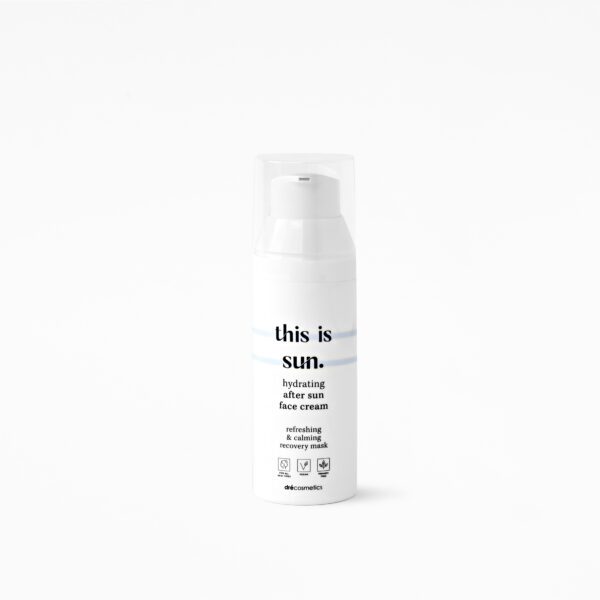 This is Sun - Hydrating after sun face cream & recovery mask - 50ml